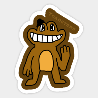 Sheriff Toadsters Sticker